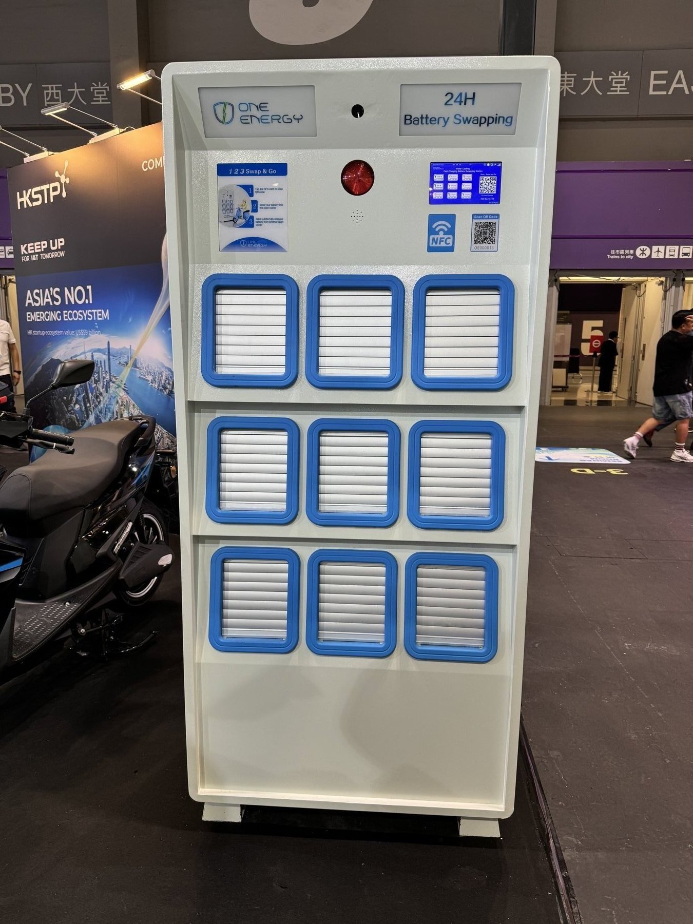 Station ONE ENERGY swap batterie